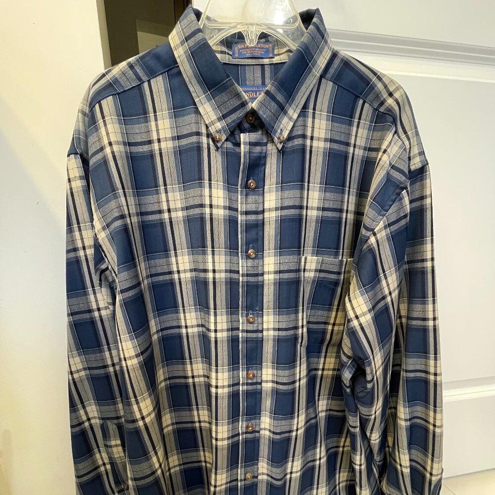 Pendleton Plaid 100% Wool XL Men's shirt